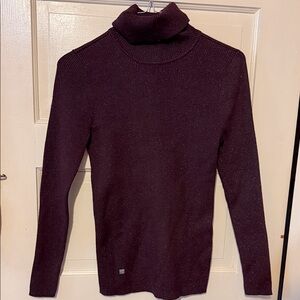 Lauren Ralph Lauren Women’s Burgundy Turtleneck Sweater